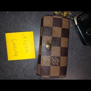 4 key holder damier ebene